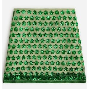34. J.Crew Collection limited-edition floral sequin mini skirt